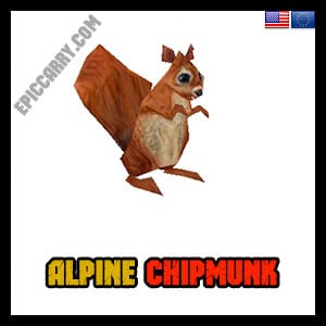 Chipmunk des Alpes