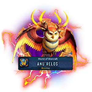 World of Warcraft game anu'relos mount boost — fire owl mythic mode fresh amirdrassil