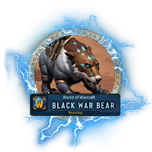 World of Warcraft Black War Bear Carry
