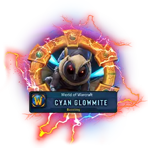 Cyan Glowmite Mount Boost Service