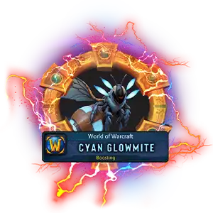 Cyan Glowmite Mount Boost Services