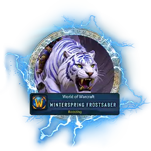 World of Warcraft Winterspring Frostsaber Carry