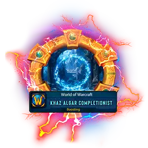 World of Warcraft The War Within Khaz Algar Completionist Boost Service